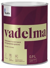 Матовая интерьерная краска для стен и потолков vadelma
