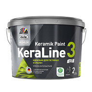Краска для стен и потолков Dufa Premium KeraLine Keramik Paint 3 (Дюфа Кералайн Керамик Пэйнт 3