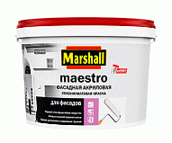 Краска фасадная Marshall Maestro акриловая