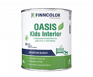 Краска для стен и потолков в детских спальнях и комнатах Oasis Kids Interior (Оазис)